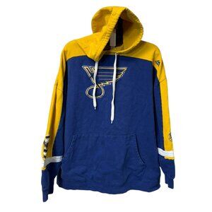 Men's Majestic "Official NHL" St Louis Blues Hoodie 4X